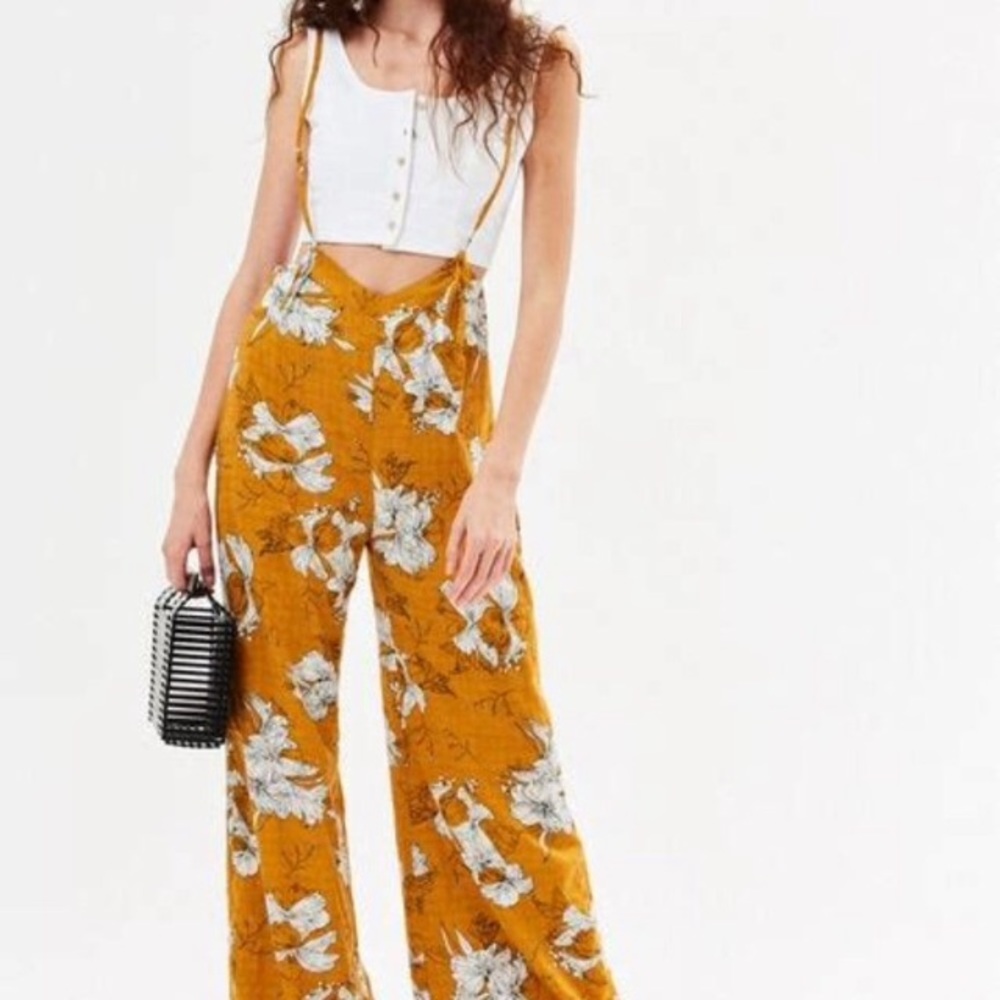 Luca couture suspenders jumpsuit small - Picture 1 of 10